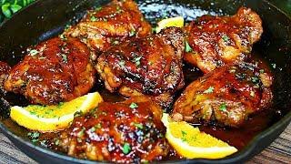 Orange Honey Glazed Chicken Recipe  Easy Chicken Recipe [upl. by Mendie393]