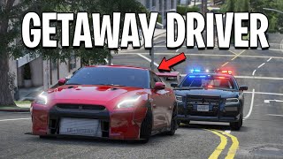 I Became A Getaway Driver In A Supercar on GTA 5 RP [upl. by Mickie]