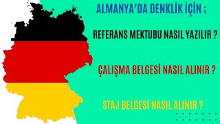 REFERANS MEKTUBU NASIL YAZILIR ÇALIŞMA BELGESİ NASIL ALINIR STAJ BELGESİ NASIL ALINIR [upl. by Anitsirk528]