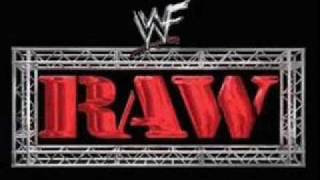 WWF Raw Theme  Slamjam quotThorn In Your Eyequot wLyrics [upl. by Manny]