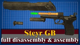 Steyr GB full disassembly amp assembly [upl. by Sorips143]