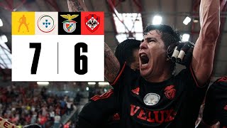 Highlights SL Benfica vs UD Oliveirense I Divisão Hóquei Patins 201617 [upl. by Mazel729]