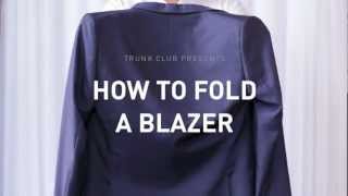 How to Fold a Blazer [upl. by Aicil]