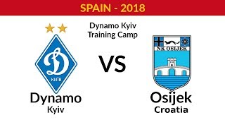 FM Dynamo Kyiv  Osijek Croatia 32 FULL MATCH [upl. by Amlev]