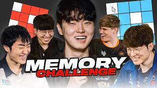 League of Legends Pros Face Off in ULTIMATE Visual Memory Challenge [upl. by Hpotsirhc]