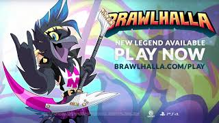 Brawlhalla New Legend Munin Trailer  PS4 [upl. by Sirahc]