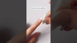 A video shows you how to quickly apply and remove acrylic nails💅savilandsavilandacrylicnails [upl. by Aitnas]