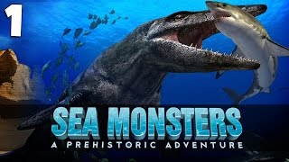 Sea Monsters A Prehistoric Adventure  PART 1  Under The Sea [upl. by Neved849]