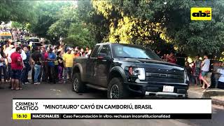 Crimen y Castigo quotMinotauroquot cayó en Camboriú Brasil [upl. by Devon754]