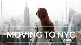 HOW I MOVED TO NYC  ADVICE amp TIPS  Visas Internships amp Apartments [upl. by Orna95]