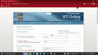 RTI Online Kaise Kare 2023  rti application format  rti online ca copies [upl. by Gigi]