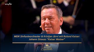 Roland Kaiser singt den quotKaiserWalzerquot  Semperopernball 2020  MDR [upl. by Dasha]