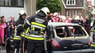 Opendeurdag brandweer Torhout Demo Verkeersongeval [upl. by Eicyal817]