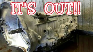 67 Cummins Automatic Transmission Removal [upl. by Lindley]