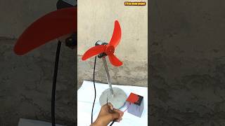 775 DC motor Experiment🤓12volt dc motor fan motor dcmotor fan science project tablefan tech [upl. by Petigny]