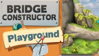 Bridge Constructor Playground  Lösung Level 1 Tutoria Brücke 18 iphone ipad iOS Android [upl. by Joela]