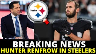 BLOCKBUSTER TRADE EXPLOSIVE ARRIVAL OF HUNTER RENFROW IGNITES THE STEELERS PITTSBURGH STEELERS NEWS [upl. by Lazaro]