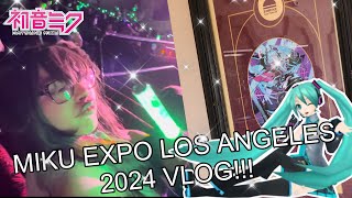 MIKU EXPO NA TOUR 2024 VLOG LOS ANGELES [upl. by Aihpled]