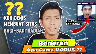 Apakah Situs SIHOKI Koh Denis Beneran Banyak Tersebar di Facebook [upl. by Yennej]