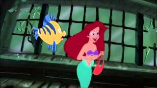 DISNEY Ariel et polochon face au requin ✿  Fandub Sandra et Laeti [upl. by Hillhouse113]