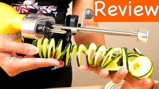 KitchenAid KSM1APC Spiralizer Attachment Review [upl. by Rebe]