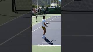 Carlos Alcaraz Serve  Slow Motion shorts [upl. by Pass]