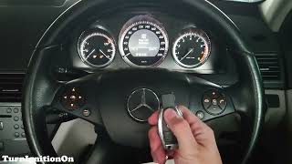 2010 Mercedes C200 Kompressor Avantgarde W204  Startup [upl. by Annodas]