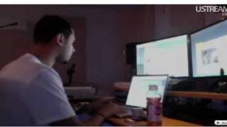 Afrojack in Studio Making new beats 2012 Part 1 [upl. by Carlye]