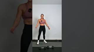 25 MIN DUMBBELL AT HOME WORKOUT WITH WEIGHTS dumbbellfullbody dumbbellworkouts shorts [upl. by Lenni]