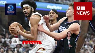 Cavs center Jarrett Allen is out for Game 7 vs Magic with rib injury missing 3rd game in series [upl. by Htinek]