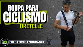 ROUPA PRA CICLISMO  BRETELLE VALE A PENA [upl. by Rainger]