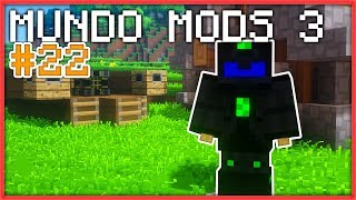 MI NUEVA ARMADURA ÉPICA 22  MUNDO MODS 3  MINECRAFT MODS [upl. by Marchelle]