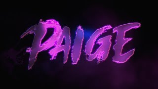 Paige Entance Video Custom Titantron [upl. by Idham224]