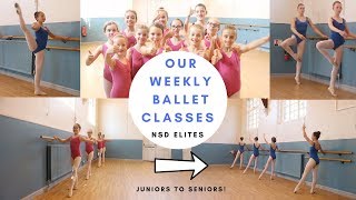 WEEKLY BALLET CLASS  Progressing from Juniors to Seniors [upl. by Fayola729]