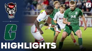 NC State vs Charlotte  NCAA College Cup Soccer Championship  Highlights  November 21 2024 [upl. by Olenka]