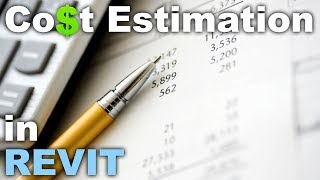 Cost Estimation calculation in Revit Tutorial [upl. by Grant131]