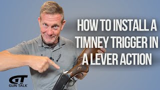 Installing the Timney Lever Action Trigger [upl. by Jacki715]