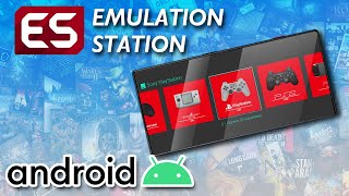 EmulationStation Android guia COMPLETO  Frontend mais bonito [upl. by Ahsekal549]