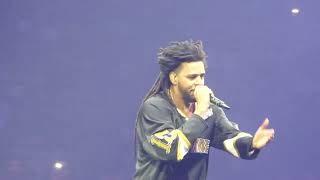 JCole  quotMiddle Childquot Live in Cleveland [upl. by Annawaj]