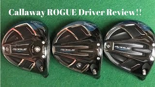 Callaway Rogue Driver golf club review [upl. by Coltson]