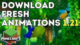 How To Download amp Install Fresh Animations In Minecraft 121 [upl. by Aniwde]