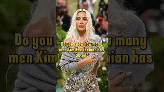 Do you know how many men Kim Kardashian has dated kimkardashian celebrity hollywood [upl. by Wolford]