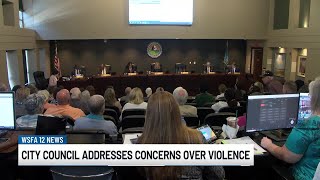 Montgomery city council addresses concerns over violence [upl. by Tavie]