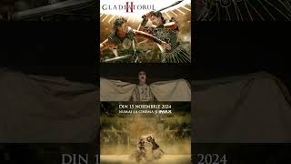 GLADIATORUL II  din 15 noiembrie 2024 la cinema amp IMAX [upl. by Ketty]