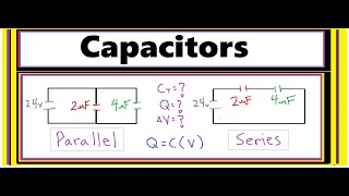 Capacitors in Series vs Parallel Concepts amp Calculations [upl. by Baggett22]