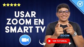 CÓMO USAR ZOOM en un Smart TV  📺​ Clases y Reuniones Virtuales Desde Smart TV ​👋🏻​ [upl. by Archy]