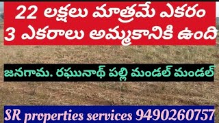 తక్కువ ధరలో3 ఎకరాల భూమి అమ్మకానికిఉంది2 Bores full water facilitylowpriceagriculturelandforsale [upl. by Marika681]