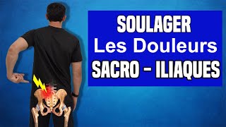 Soulager les douleurs sacroiliaques  kiné [upl. by Aroz]