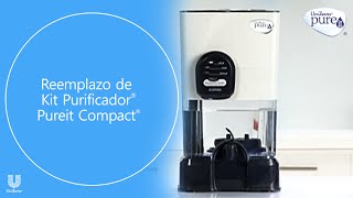 Reemplazo de Kit Purificador Pureit® Compact [upl. by Eitten]