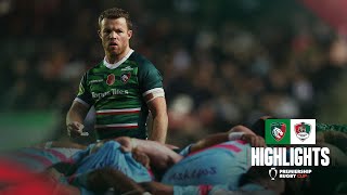 Highlights Leicester Tigers v Coventry Rugby  Round Two  Premiership Rugby Cup [upl. by Lang]